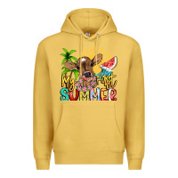 Antique Gold My first summer baby cow Premium Hoodie - NancyCooperArtShop