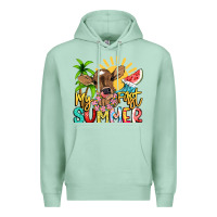 Seafoam My first summer baby cow Premium Hoodie - NancyCooperArtShop