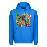 True Royal My first summer baby cow Premium Hoodie - NancyCooperArtShop