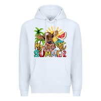 White My first summer baby cow Premium Hoodie - NancyCooperArtShop