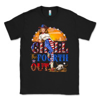 Black Chill the fourth out 4th of july Classic Tee - NancyCooperArtShop