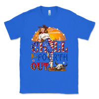 True Royal Chill the fourth out 4th of july Classic Tee - NancyCooperArtShop