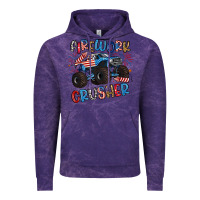Cloud Purple firework crusher Vintage Hoodie - Artiststas