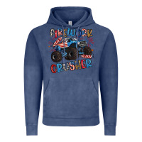 Vintage Denim firework crusher Vintage Hoodie - Artiststas