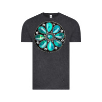 Vintage Black gemstone Vintage Tee - JahusDesignShop