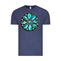Vintage Denim gemstone Vintage Tee - JahusDesignShop