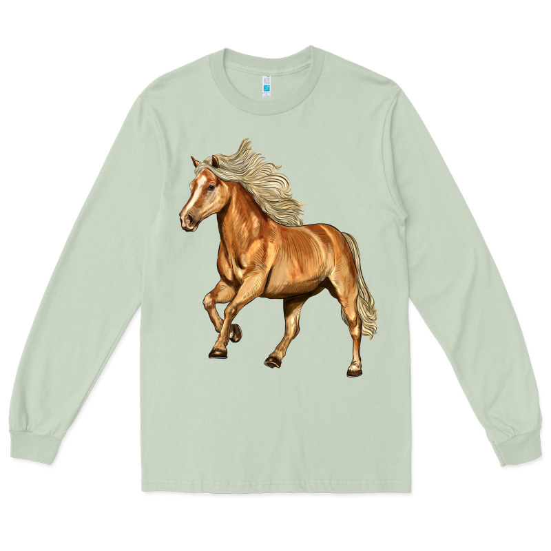 Haflinger Horse Long Sleeve Tee by LillyAllenDesigns | Teevron
