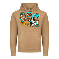Vintage Camel western leopard pride  hearts Vintage Hoodie - AdoDesignShop