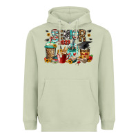 Matcha senior 2023 coffee cups Heavyweight Hoodie - Jasminsmagicworld