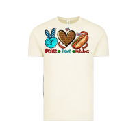 Vintage Arctic peace love hotdogs Vintage Tee - AdoDesignShop