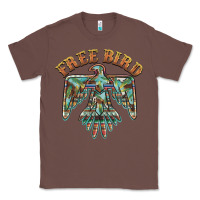 Chestnut free bird feathers thunderbird Classic Tee - BarkalooDesign