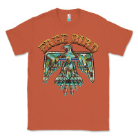 Copper free bird feathers thunderbird Classic Tee - BarkalooDesign