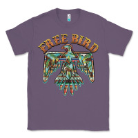 Lavender free bird feathers thunderbird Classic Tee - BarkalooDesign