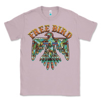 Lilac free bird feathers thunderbird Classic Tee - BarkalooDesign