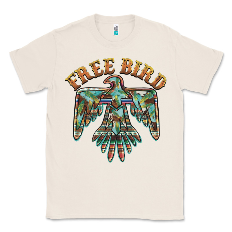 Free Bird Feathers Thunderbird Classic Tee by BarkalooDesign | Teevron