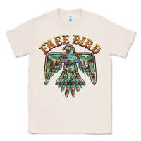 Natural free bird feathers thunderbird Classic Tee - BarkalooDesign