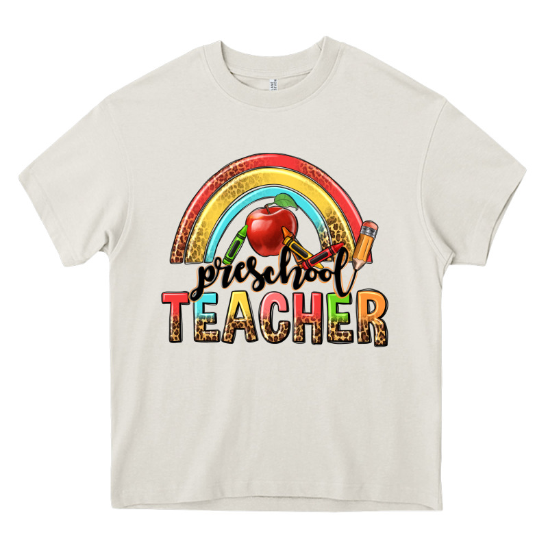 Preschool Teacher Heavy Core Tee by texasbilliewilder | Teevron