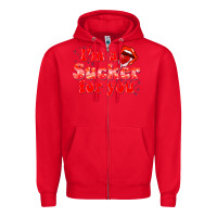 Red im a sucker for you valentines the day Zipper Hoodie - NancyCooperArtShop