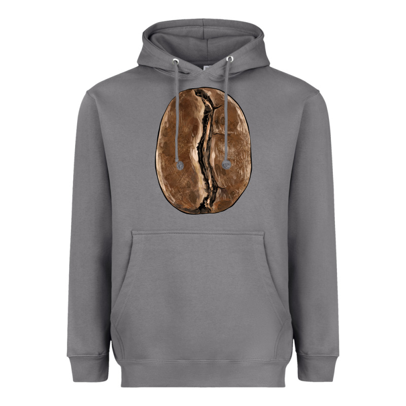Coffee Bean Heavyweight Hoodie by BarkalooDesign | Teevron