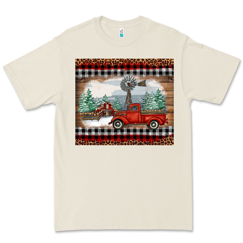 Christmas Farm And Truck Premium Tee by RanaPortraitStore | Teevron