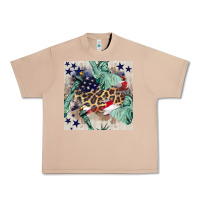 Burro statue of liberty leopard Urban Heavy Tee - BundleAndBundleShop