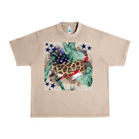 French Oak statue of liberty leopard Urban Heavy Tee - BundleAndBundleShop