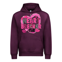 Mauve Wine Heart breaker club Valentine's Day Urban Hoodie - HowdyJamesFarm