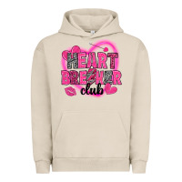 Pigment French Oak Heart breaker club Valentine's Day Urban Hoodie - HowdyJamesFarm