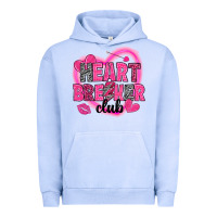 Pigment Grape Ice Heart breaker club Valentine's Day Urban Hoodie - HowdyJamesFarm