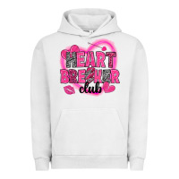 Pigment Lunar Rock Heart breaker club Valentine's Day Urban Hoodie - HowdyJamesFarm