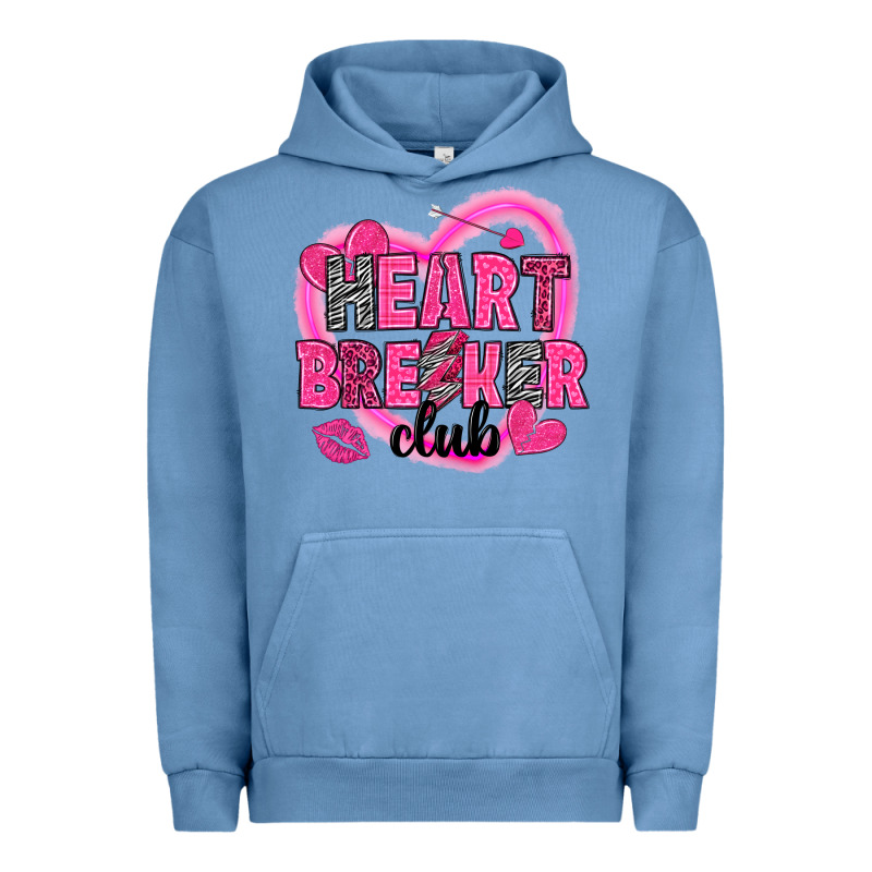 Heart Breaker Club Valentine's Day Urban Hoodie by HowdyJamesFarm | Teevron