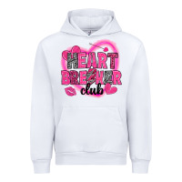 White Heart breaker club Valentine's Day Urban Hoodie - HowdyJamesFarm