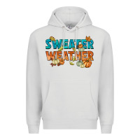 Dove Grey weather Premium Hoodie - texasbilliewilder