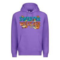 Purple weather Premium Hoodie - texasbilliewilder