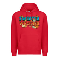 Red weather Premium Hoodie - texasbilliewilder
