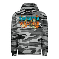 Slate Camo weather Premium Hoodie - texasbilliewilder