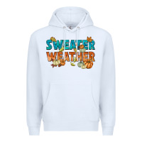 White weather Premium Hoodie - texasbilliewilder