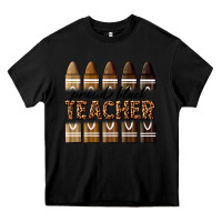 Black proud black teacher Heavy Core Tee - texasbilliewilder