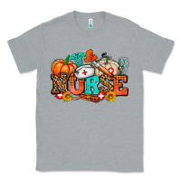 Heather Grey nurse with fall element Classic Tee - AdoDesignShop
