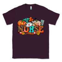 Plum nurse with fall element Classic Tee - AdoDesignShop