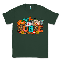 Sports Green nurse with fall element Classic Tee - AdoDesignShop