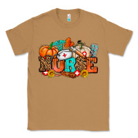 Toasted Coconut nurse with fall element Classic Tee - AdoDesignShop