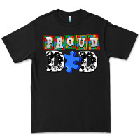 Black proud dad Premium Tee - AdoDesignShop