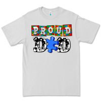 Dove Grey proud dad Premium Tee - AdoDesignShop