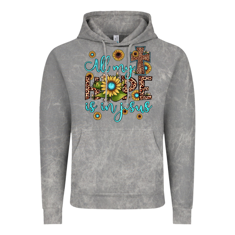 All My Hope Is In Jesus Vintage Hoodie by JahusDesignShop | Teevron