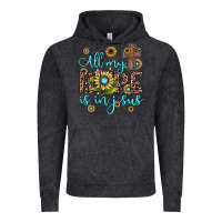 Vintage Black all my hope is in jesus Vintage Hoodie - JahusDesignShop
