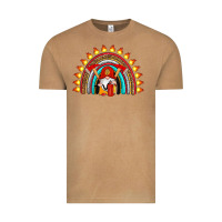 Vintage Camel firefighter gnomes rainbow Vintage Tee - Artiststas