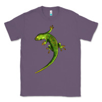 Lavender Green Lizard Illustrations Classic Tee - LillyAllenDesigns