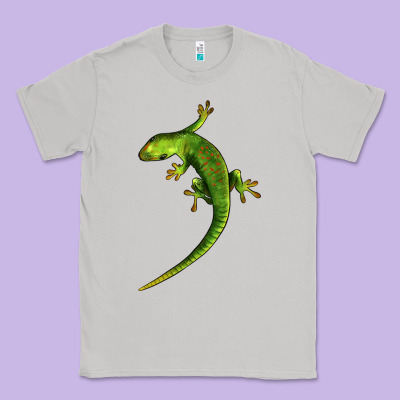 Green Lizard Illustrations Classic Tee Designed By Lillyallendesigns