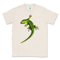 Natural Green Lizard Illustrations Classic Tee - LillyAllenDesigns